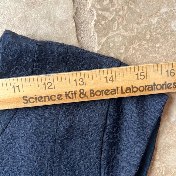 Theory Navy Textured Sleeveless classic and chic Dress Size 8 - Picture 12 of 13